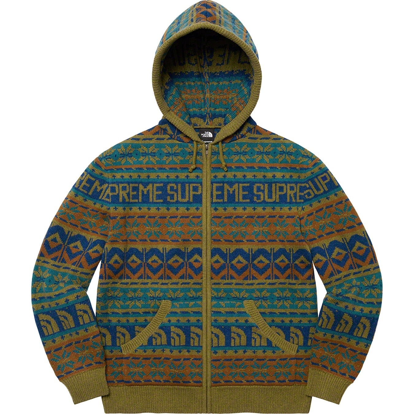 Supreme®/The North Face® Zip Up Hooded Sweater view 6